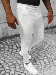 Men's Chinos - Ecru OZONEE O/P4049