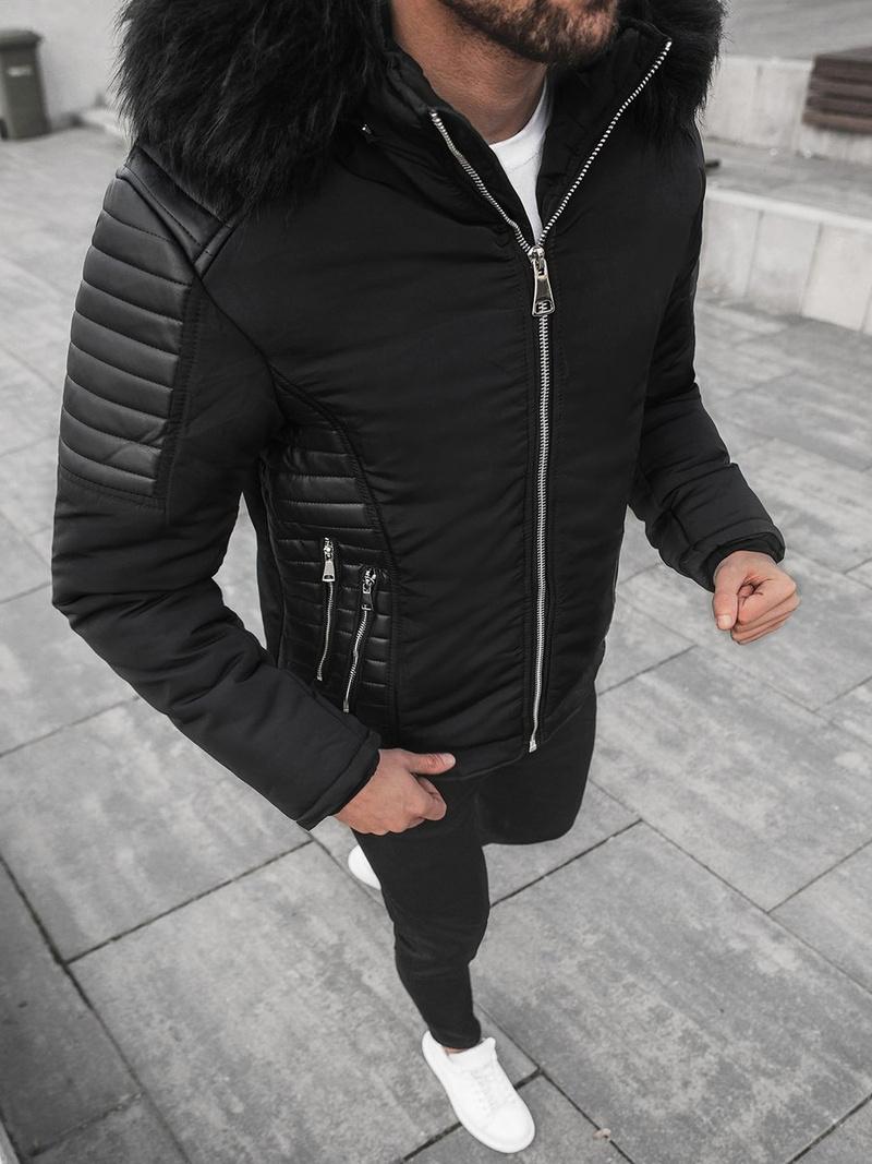 Men's Jacket - Black OZONEE O/88835Z