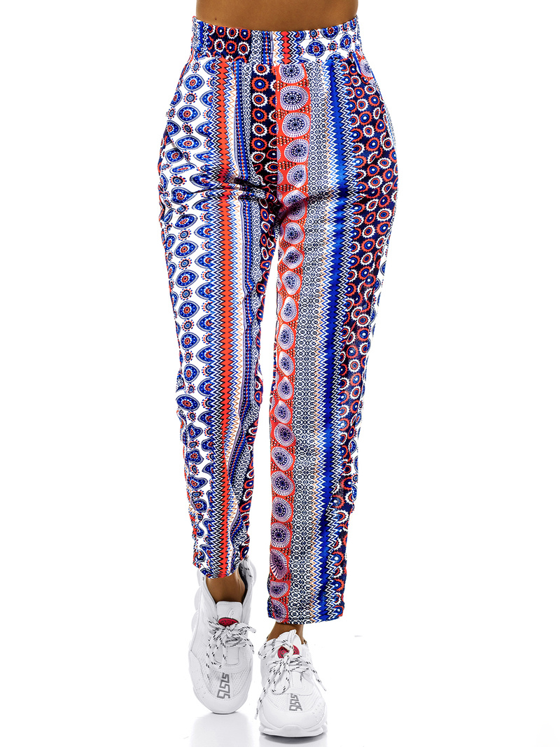 Women's Pants - Blue/Orange OZONEE JS/1017/B69