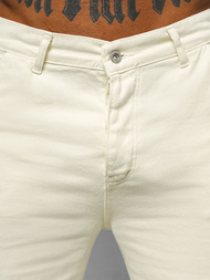 Men's Trousers - Ecru OZONEE DO/4001