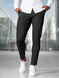 Men's Chinos - Black OZONEE DJ/3300Z