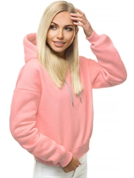 Women's Hoodie - light pink OZONEE O/12102