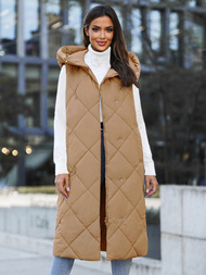 Women's Gilet - Camel OZONEE JS/5M3165/84