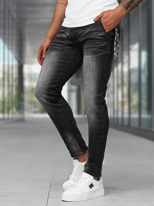 Men's Jeans - Black OZONEE NB/MP0091N