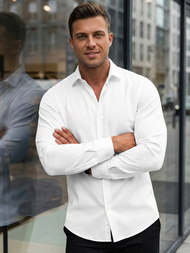 Men's Shirt - White OZONEE V/V189