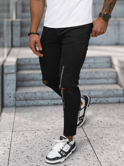 Men's Jeans - Black OZONEE NB/MP0087N