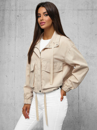 Women's Jacket - Beige OZONEE O/G118Z