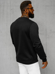 Men's Sweatshirt - Black OZONEE JS/2001-10Z