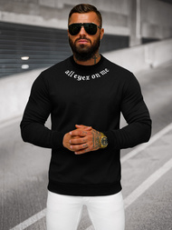 Men's Sweatshirt - Black OZONEE O/P2027