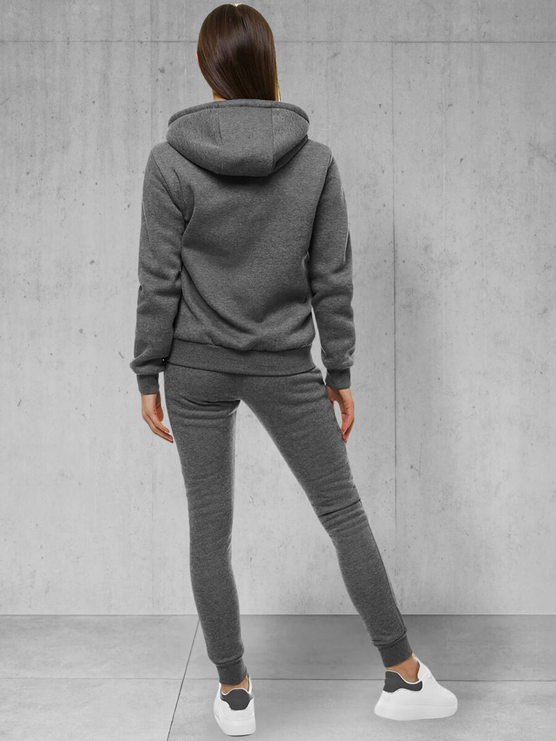 Women's tracksuit Dark grey OZONEE 48