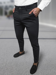 Men's Chinos - Black OZONEE DJ/5526