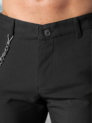 Men's Chinos - Black OZONEE DJ/3300Z
