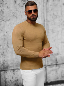Men's Jumper - Beige OZONEE O/ZZ190131