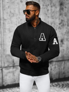 Men's Sweatshirt - Black OZONEE NB/MF2020