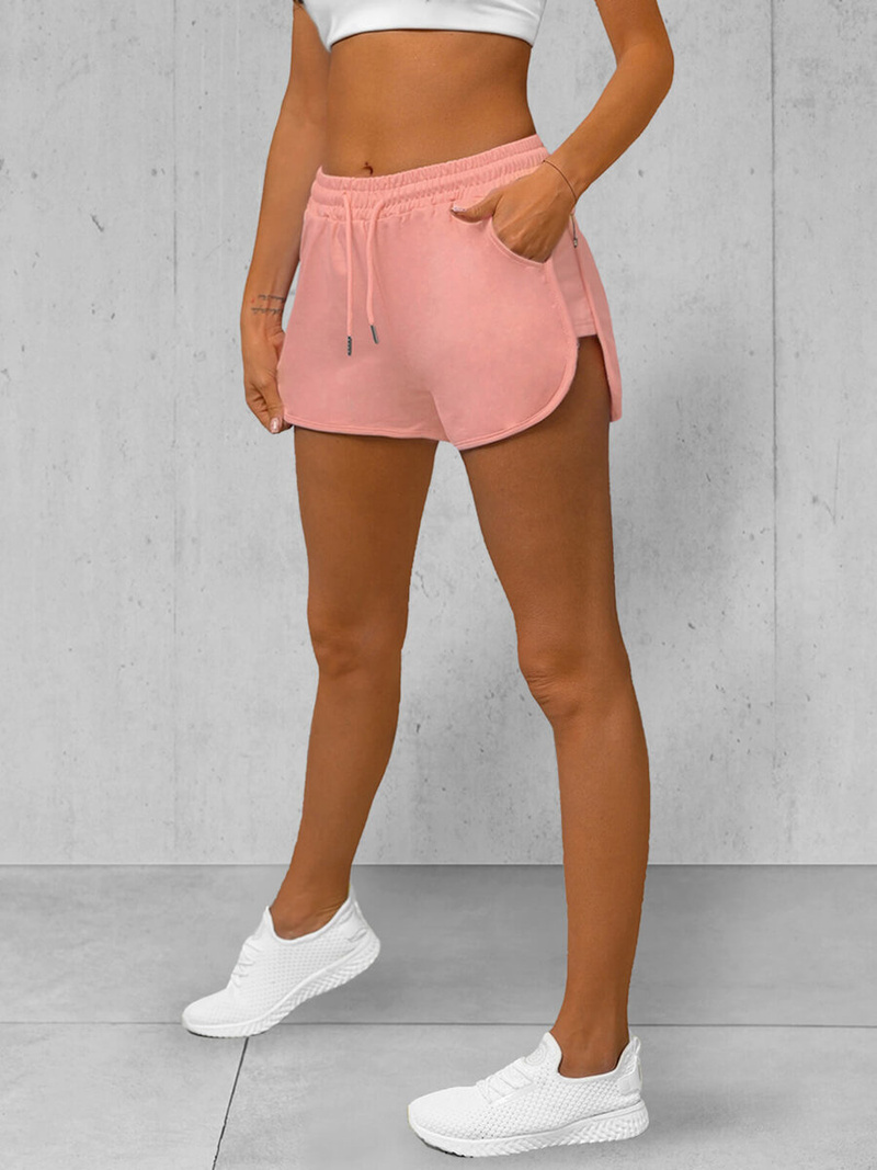Women's Sweat Shorts - Powder Pink OZONEE JS/8K951/38