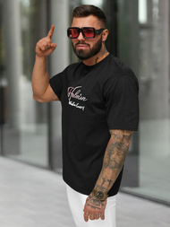 Men's T-shirt - Black OZONEE O/YN2/632