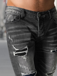 Men's Jeans - Black OZONEE NB/MP0075NZ