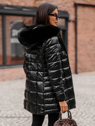 Women's Jacket - Black OZONEE JS/16M9120/392Z