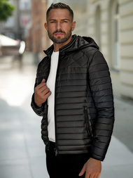 Men's Jacket - Black OZONEE JS/16M9328/392B