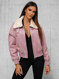Women's Jacket - Powder Pink OZONEE O/81326Z