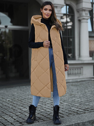 Women's Gilet - Camel OZONEE JS/5M3165/84Z