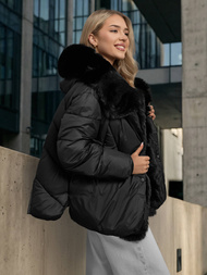 Women's Jacket - Black OZONEE O/16M9179/392Z