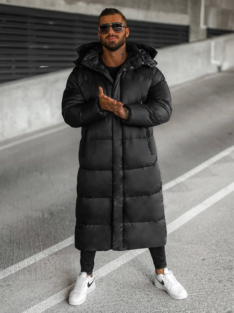 Men's Winter Jacket - Black OZONEE O/M3202Z