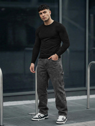 Men's Jeans - Dark Grey OZONEE O/KK2828/5Z