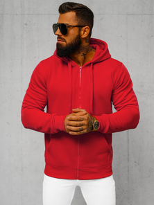 Men's Hoodie - Red OZONEE JS/2008Z