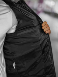 Men's Jacket - Black OZONEE O/11Z8088