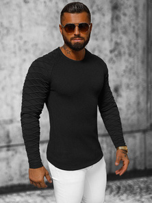 Men's Jumper - Black OZONEE L/2486Z