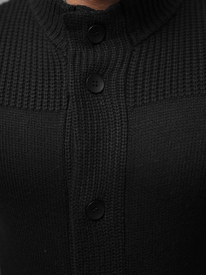 Men's Jumper - Black OZONEE NB/MM6011/4