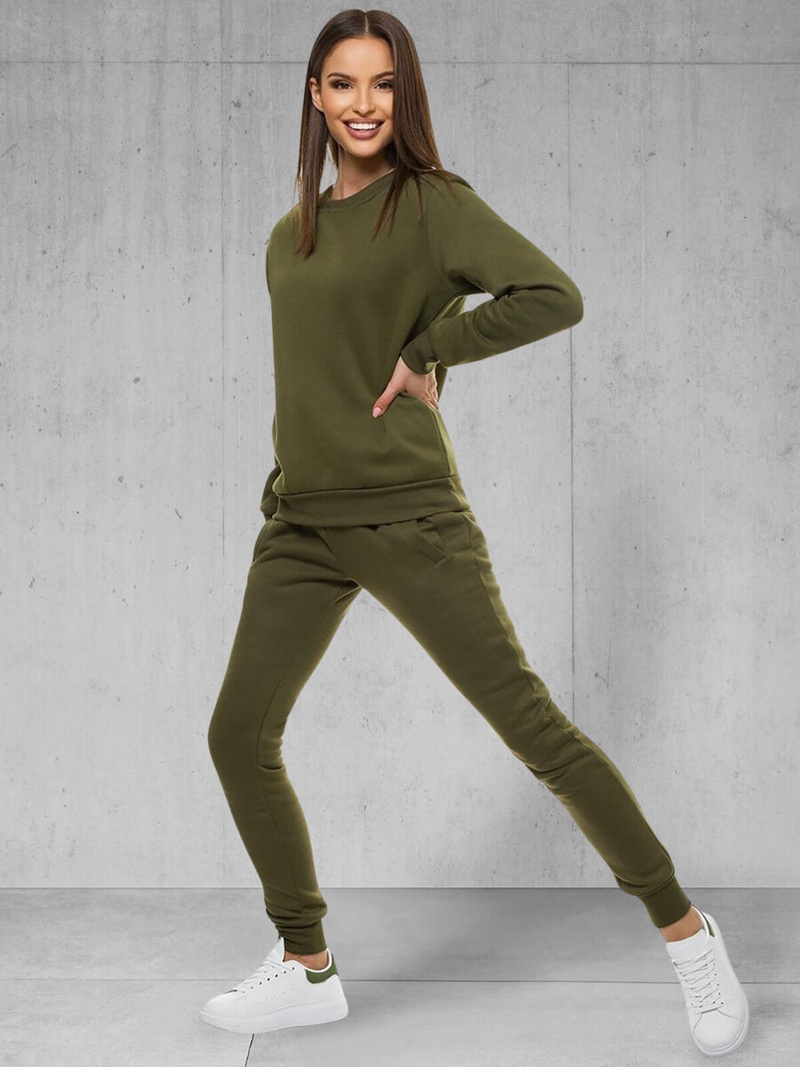 Women's tracksuit Khaki OZONEE 51