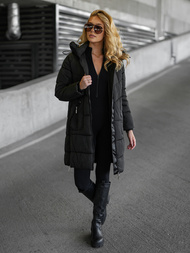 Women's Winter Jacket - Black OZONEE JS/16M9302/392