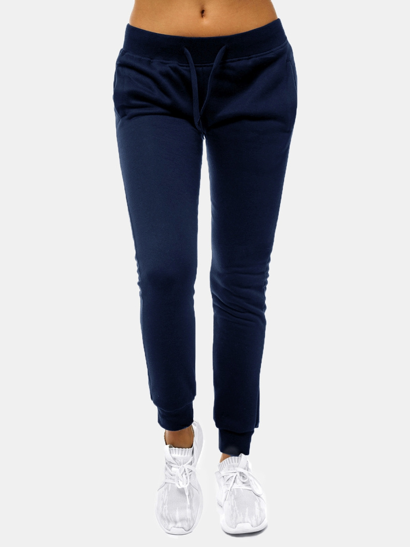 Women's Sweatpants - Navy blue OZONEE JS/CK01