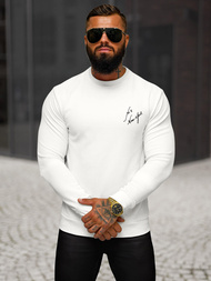 Men's Sweatshirt - White OZONEE O/P2031