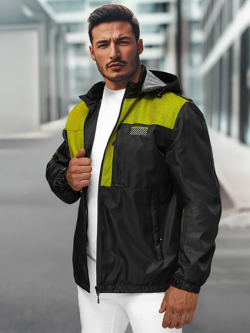 Men's Jacket - Black OZONEE JS/22M311/392Z