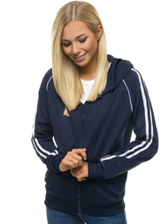 Women's Hoodie - Navy blue OZONEE JS/JK88120/25