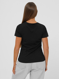 Women's T-shirt - Black OZONEE JS/96T690/3
