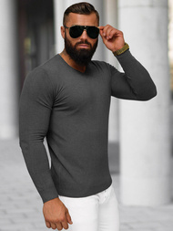 Men's Jumper - Anthracite OZONEE NB/MMB601/3Z