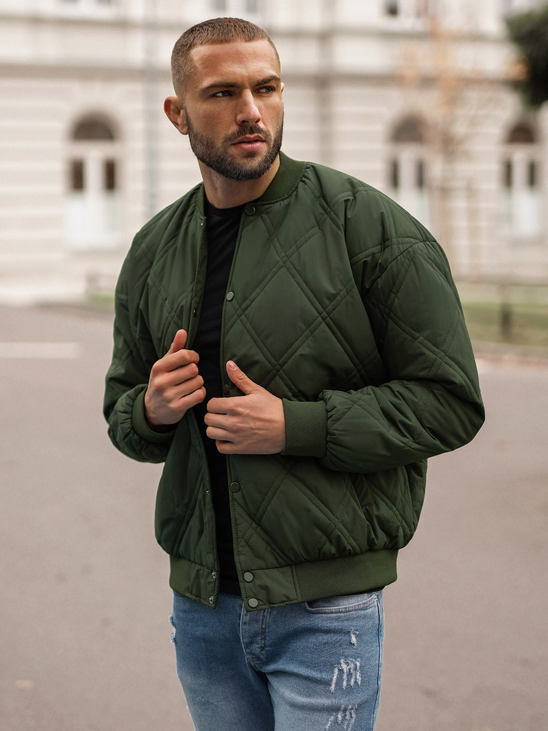 Men's Jacket - Green OZONEE JS/84M3020/136Z