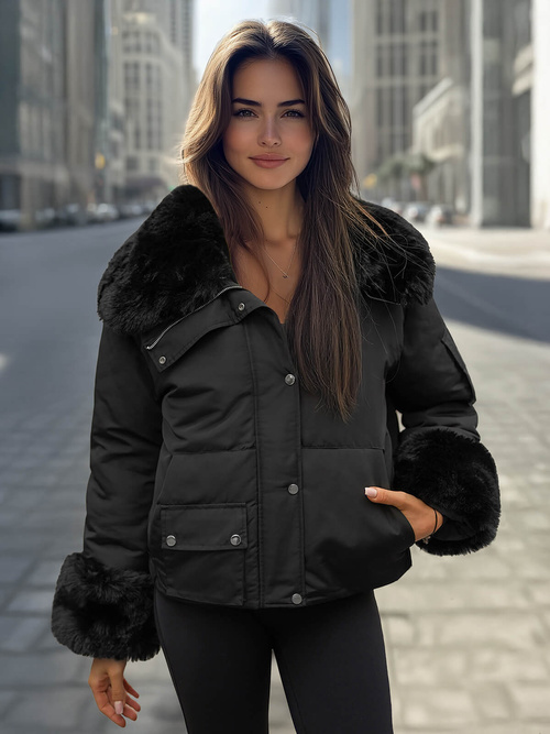 Women's Jacket - Black OZONEE O/H833Z