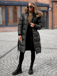 Women's Jacket - Black OZONEE JS/5M3298/392Z