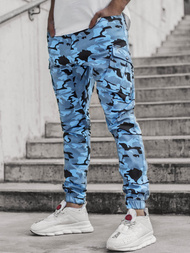 Men's Joggers - Camo-Blue OZONEE A/0853 