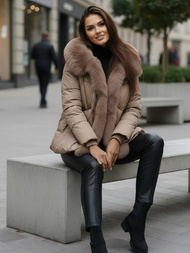 Women's Jacket - Dark Beige OZONEE O/16M9179/84