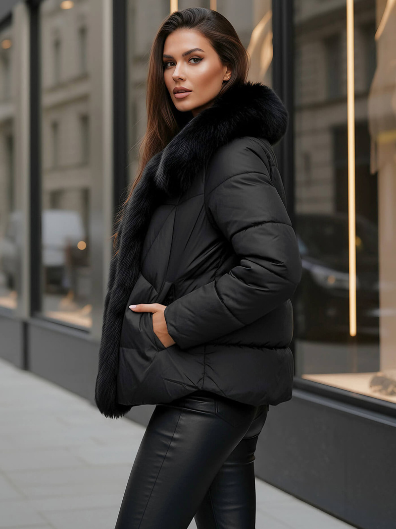 Women's Jacket - Black OZONEE O/16M9179/392