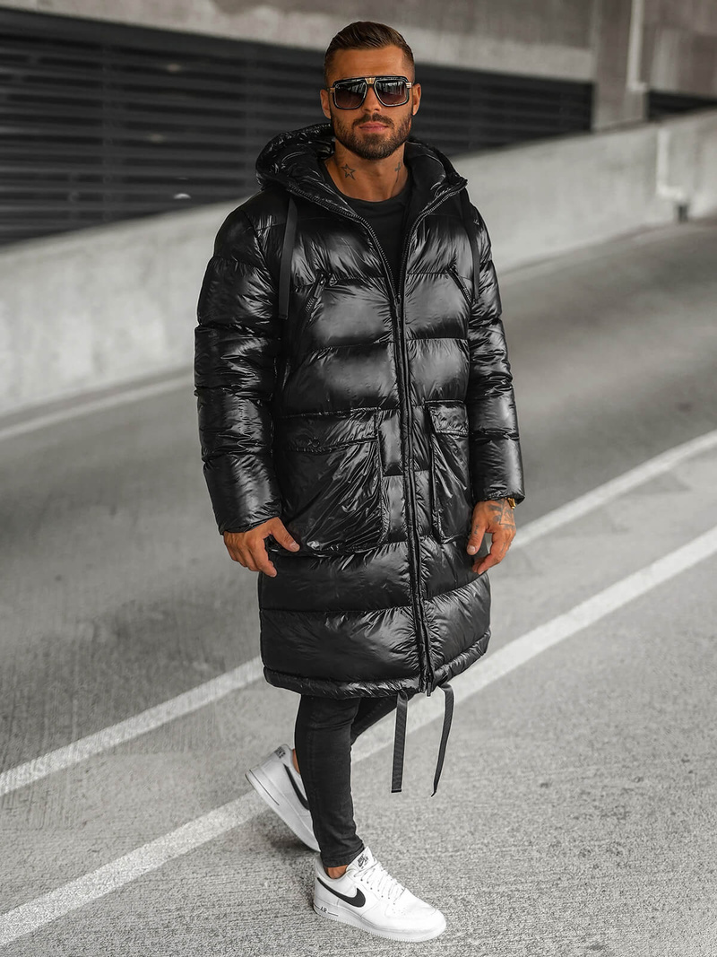 Men's Winter Jacket - Black OZONEE O/M3205Z