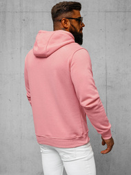 Men's Hoodie - Powder pink OZONEE JS/2009Z 