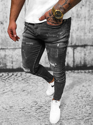 Men's Jeans - Black OZONEE O/MB463