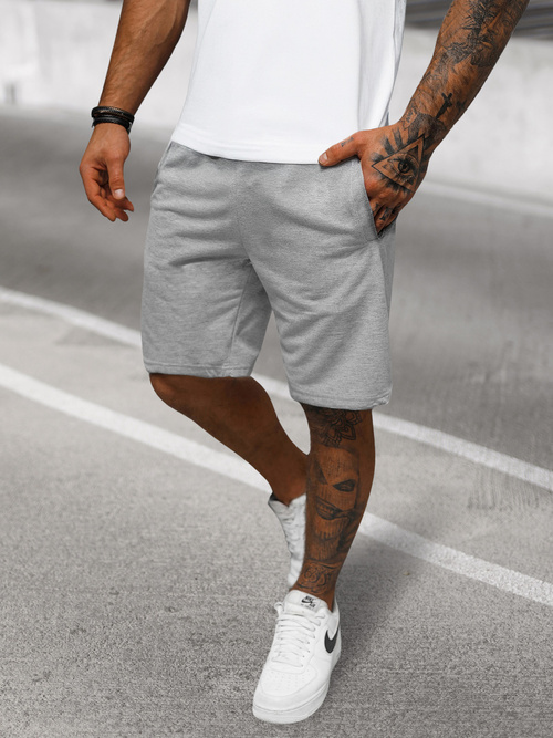 Men's Shorts - Grey OZONEE JS/8K100/2Z